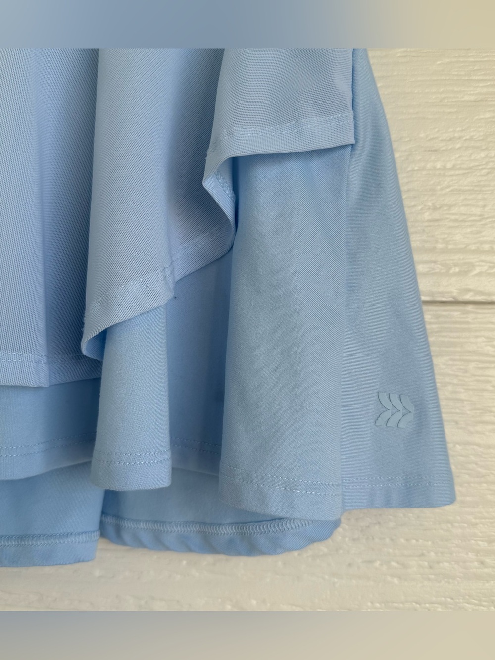 All in Motion Teal Graphic Tee "I Like Where We're Going" + Light Blue Skort 8 - Picture 16 of 16
